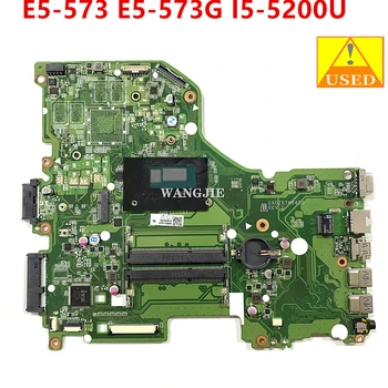 Usado NBMYH1100A NB.MYH11.004 Para Acer Aspire E5-573 E5-573G Laptop placa-Mãe DA0ZRTMB6D0 Com I5-5200U CPU DDR3