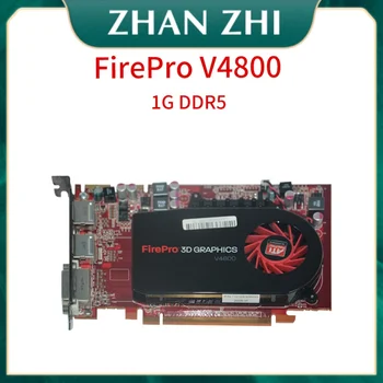 FirePro 3D V4800 1GB de memória GDDR5 de Porta Dupla DP DVI Placa Gráfica de Vídeo PCIe