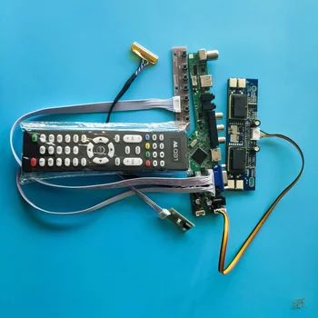 para M190EG01 V0 kit Módulo de Driver de Controlador de Placa de 4 lâmpadas VGA AV de TV Digital USB de Sinal 30pin Novo LCD, resolução 1280X1024 19