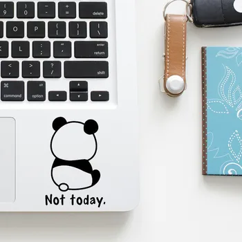 NOVO Panda Hoje Não Vinil Portátil Adesivo para Macbook Pro de 14 A 16 de Ar Retina De 13 A 15 Polegadas Mac Pele Teclado do Computador do Caderno de Decalque