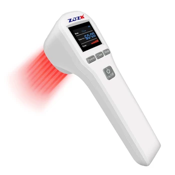 ZJZK 880 mw Massagem de Corpo 808nm 650nm Laser de Baixo Nível Dispositivo de Terapia Muscular do Joelho de Alívio da Dor nas Costas Tratamento Massager Fisioterapia
