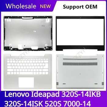Para Lenovo Ideapad 320S-14 320S-14IKB 320S-14ISK tampa traseira do LCD painel Frontal Articula apoio para as Mãos compartimento Inferior A B C D Shell