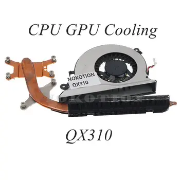 BA62-00538A Radiador Para Samsung NP-QX310 QX310 portátil da série de CPU GPU de Arrefecimento do Dissipador de calor Com VENTILADOR