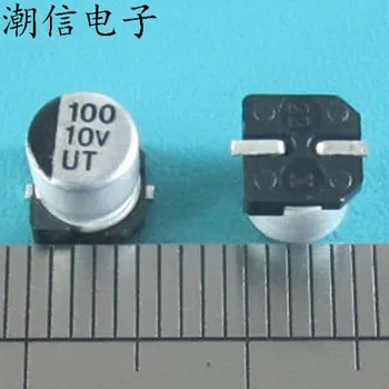 10v100uf ut capacitor eletrolítico de alumínio de volume de 5X5