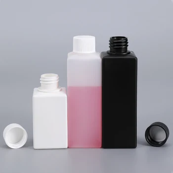 10PCS de 50ML100ML boca pequena garrafas reutilizáveis de Comida Vazio Grau garrafa do HDPE para o líquido reagente de cosméticos óleos Essenciais