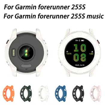 Smart Watch Protetor da Tela o Caso Para Garmin Forerunner 255S / 255S Música Temperado Filme Shell Filme Integrada Capa Protetora