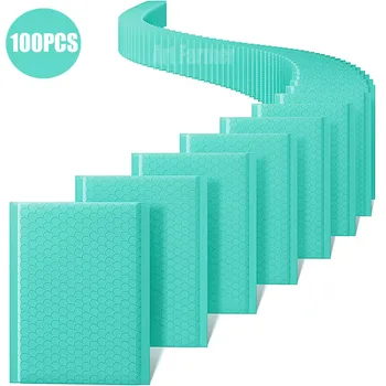 100pcs Bolha Acolchoado Envelopes Azul Embalagem de Transporte Pequena empresa Fornece Sacos para embalar Produtos de Embalagem de malas-diretas de Envelope