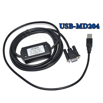 Para MD204L MD306L de Exibição de Texto de Linha de USB-MD204 USBMD204 USB para RS232, converter Cabo de Download