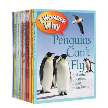 24 Volumes de Crianças Enciclopédia Por que Existem 100000 inglês de Ciência Popular, Livros de imagens, eu me Pergunto Por