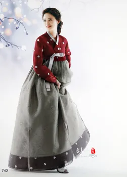 Multa Hanbok Coreia Do Sul Importou O Mais Recente Hanbok / Casamento Hanbok / Bordados A Mão Hanbok