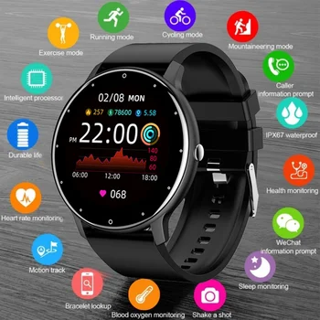 2023 Novo Smart Watch Homens Ecrã Táctil de Esporte Fitness IP67 Impermeável Bluetooth Para Android Ios Smartwatch Berserk